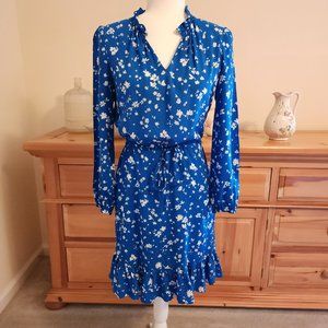 Draper James Print Tie Waist Dress